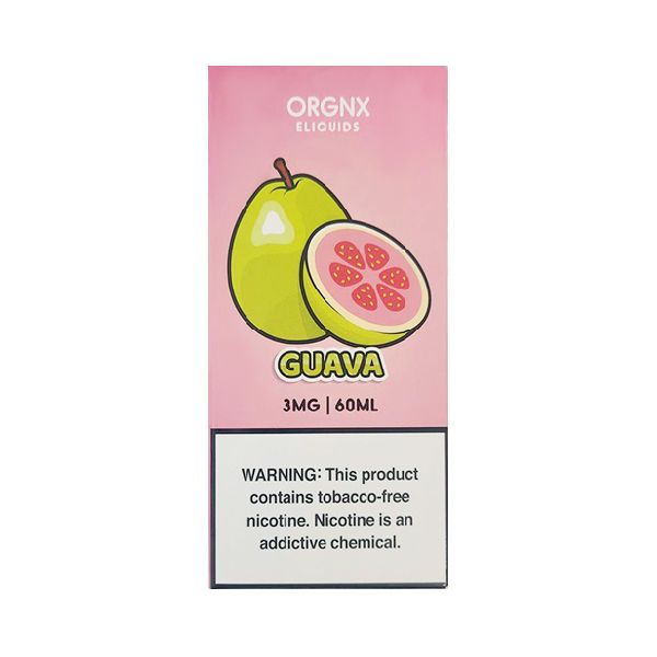 Guava by ORGNX TFN Series 60mL Packaging