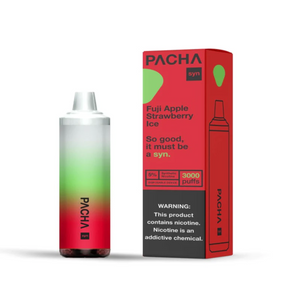 Pachamama Syn Disposable | 3000 Puffs | 8mL Apple Strawberry Ice with Packaging