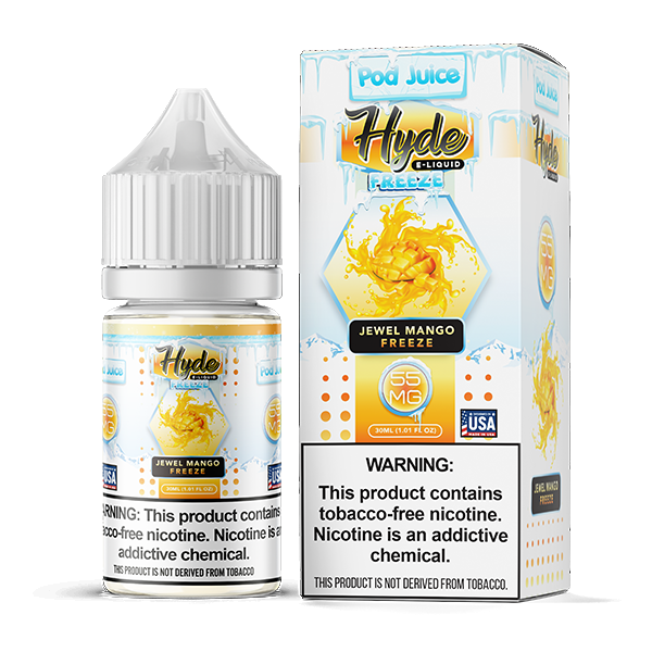 Jewel Mango Freeze by Pod Juice – Hyde TFN Salt Series 30mL With Packaging