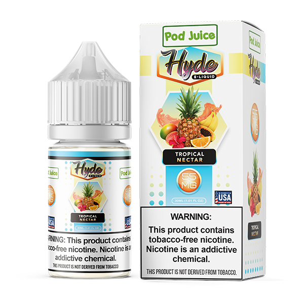 Tropic Nectar by Pod Juice – Hyde TFN Salt Series 30mL With Packaging