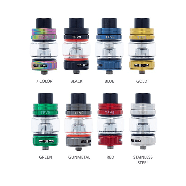 SMOK TFV9 Tank Group Photo