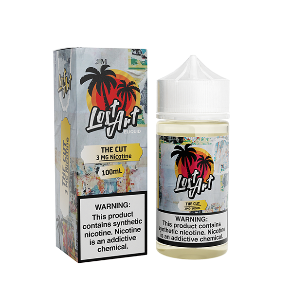 The Cut by Lost Art E-Liquid 100ml With Packaging