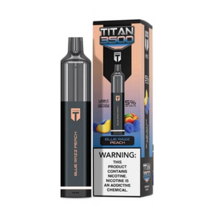 Titan Disposable | 3500 Puffs Blue Razz Peach	with Packaging