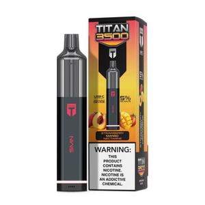 Titan Disposable | 3500 Puffs Strawberry Mango Nectar with Packaging