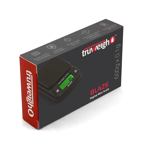 Truweigh Blaze Scale Promo Display | 12-Pack Packaging