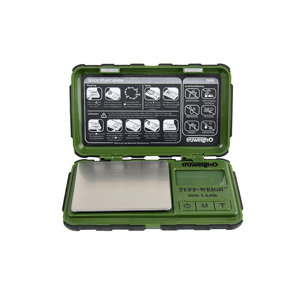 Truweigh Tuff-Weigh Scale 100G/ Readability: 0.01g Green 