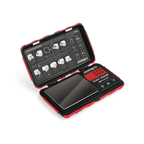 Truweigh Tuff-Weigh Scale 100G/ Readability: 0.01g Red