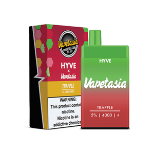 Vapetasia Hyve Mesh Disposable | 4000 Puffs | 10mL Trapple with Packaging