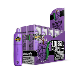 SMOK IPX BAR Disposable 4000 Puffs | 8.3mL Grape Aloe 5% with Packaging