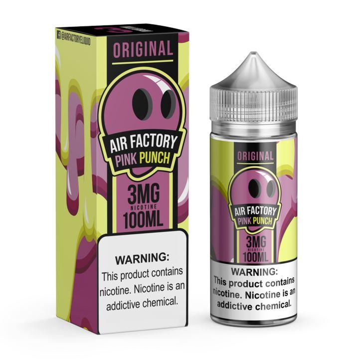 AIR FACTORY ORIGINAL | Pink Punch Ice 100ML eLiquid with Packaging