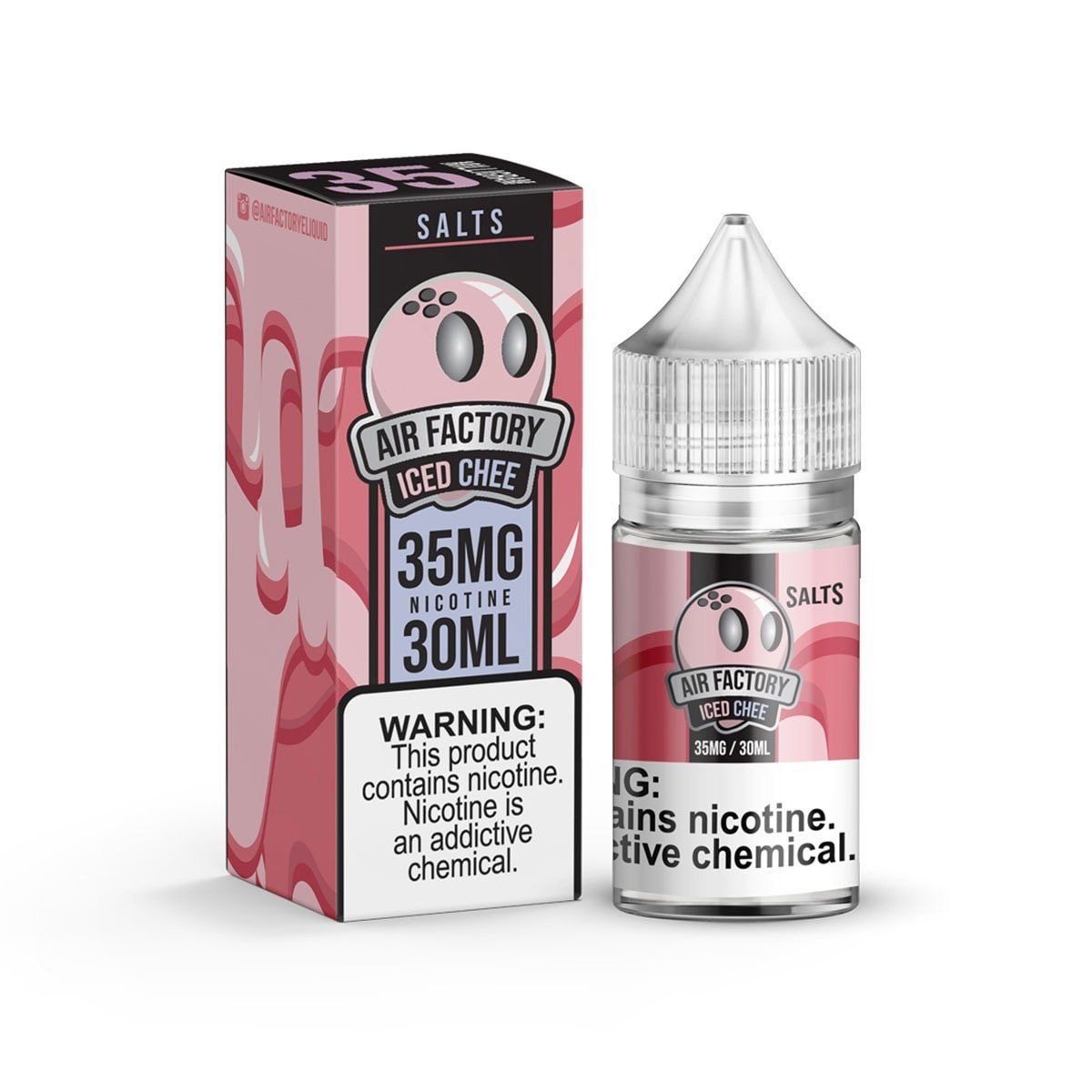 AIR FACTORY SALTS | Iced Chee 30ML eLiquid wth Packaging