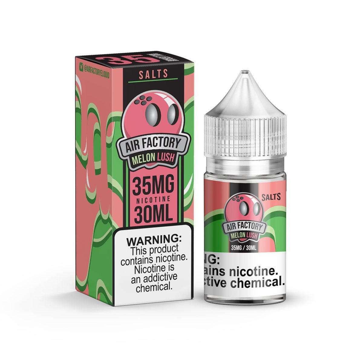 Melon Lush by Air Factory Salt eLiquid 30mL with Packaging