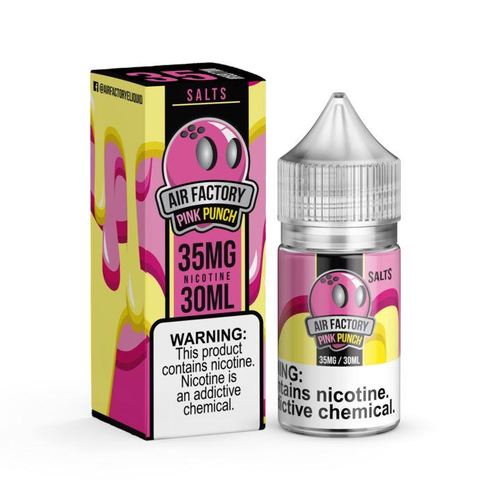 Pink Punch by Air Factory Salt eLiquid 30mL with Packaging