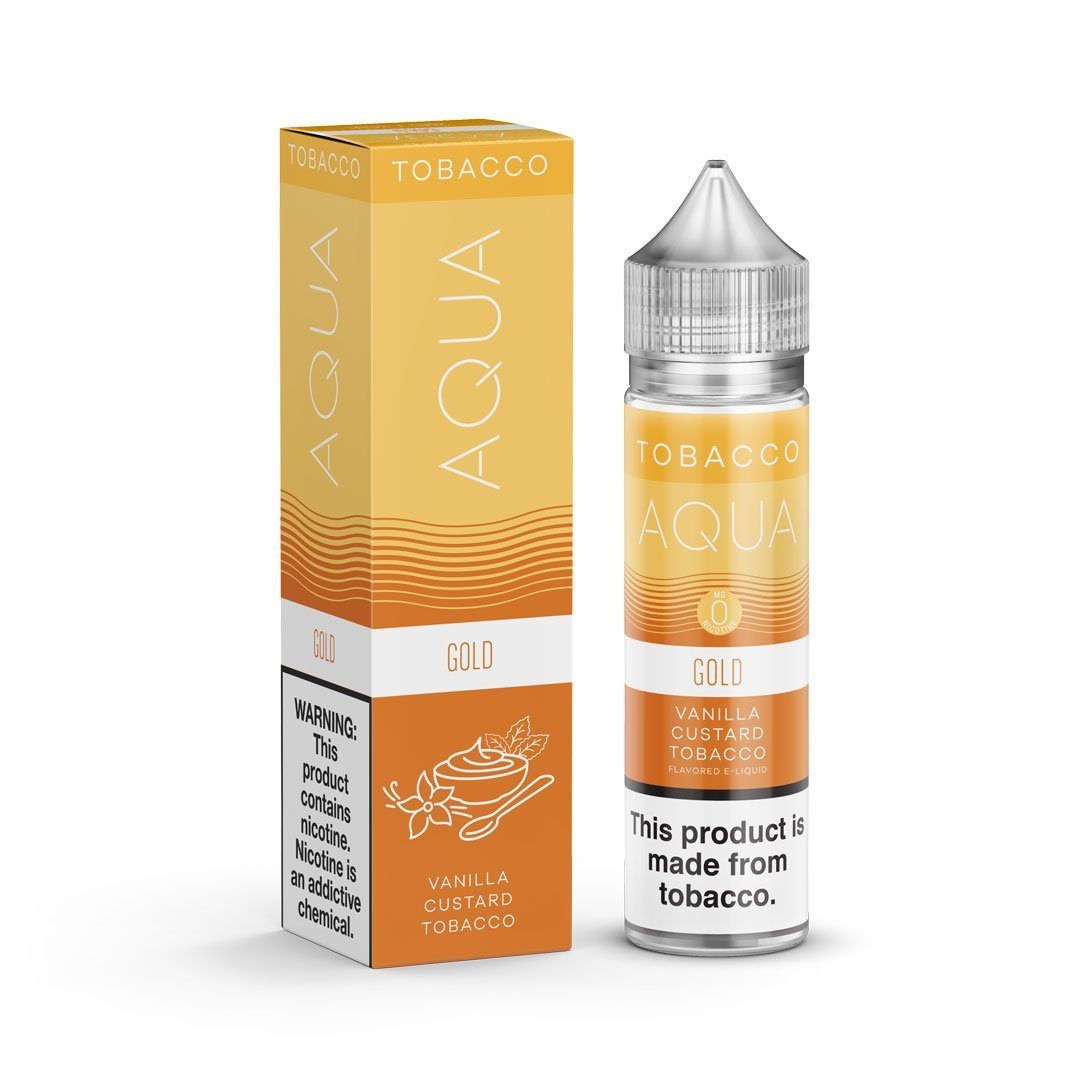 Gold by Aqua Tobacco 60ml with Packaging