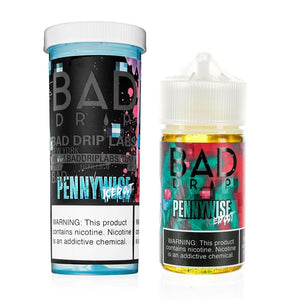 Pennywise Iced Out by Bad Drip 60mL With Packaging