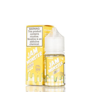 Banana By Jam Monster Salts Series 30mL with Packaging