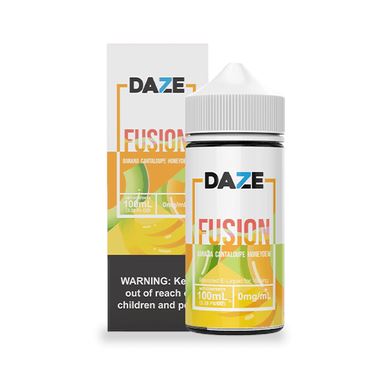 Banana Cantaloupe Honeydew by 7Daze Fusion 100mL With Packaging