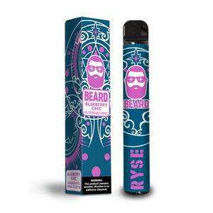 Beard Ryse Disposable | 1000 Puffs | 3mL Blueberry Cake with Packaging