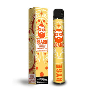 Beard Ryse Disposable | 1000 Puffs | 3mL Pineapple Orange with Packaging