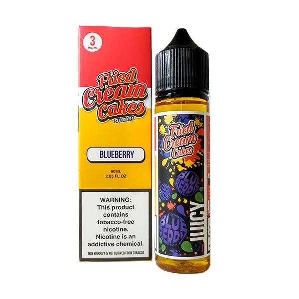 Blueberry Fried Cream Cakes by Liquid EFX TFN Series 60ML with Packaging