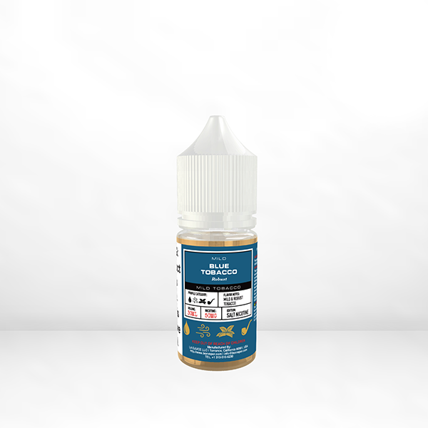 Mild Robust Blue Tobacco by Glas BSX Salts TFN 30mL without Packaging