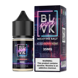 Strawberry Kiwi Ice by BLVK TFN Pink Salt 30mL with Packaging