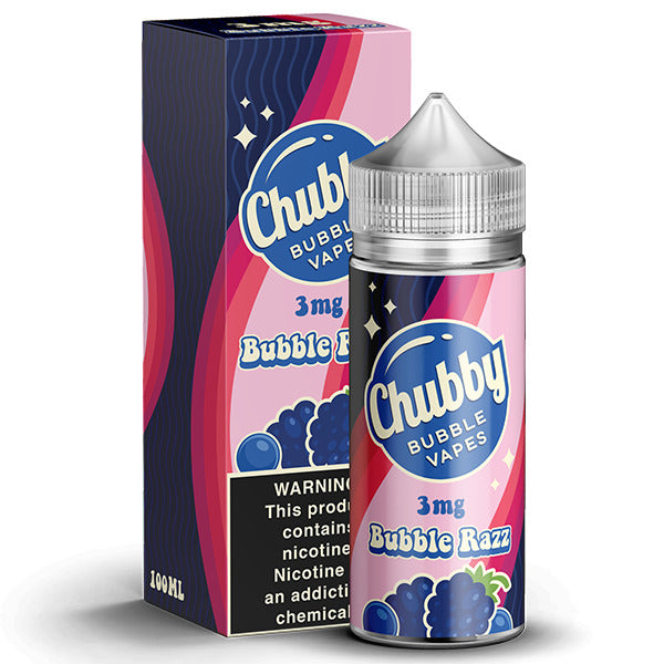 Bubble Razz by Chubby Bubble Vapes 100ml with Packaging