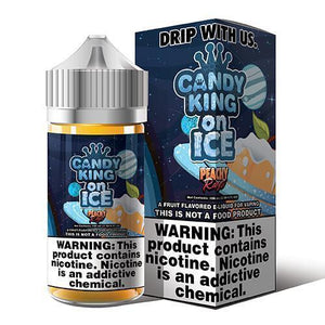 Peachy Rings by Candy King On ICE 100ml With Packaging