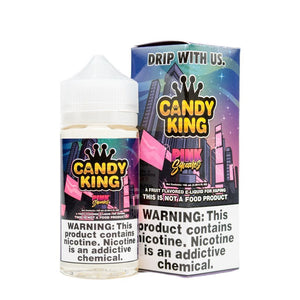 Pink Squares by Candy King 100ml with Packaging