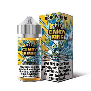 Sour Straws by Candy King 100ml with Packaging