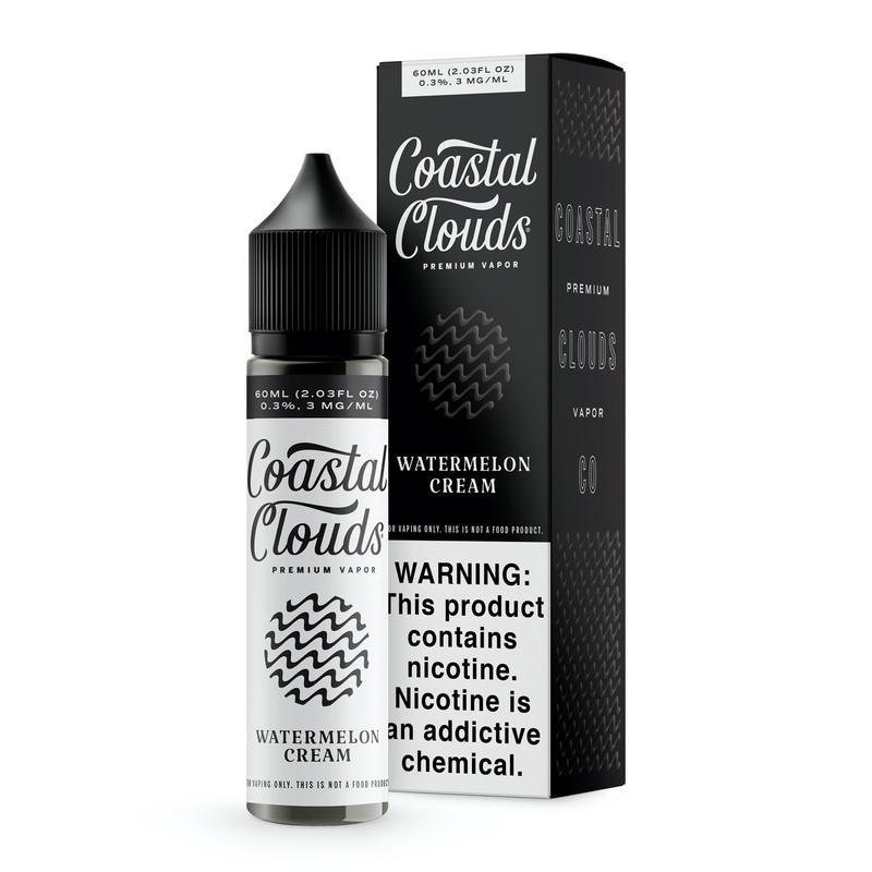 Watermelon Cream by Coastal Clouds Series 60mL black with Packaging