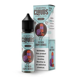 Iced Grape Berries by Coastal Clouds Series 60mL colored with Packaging