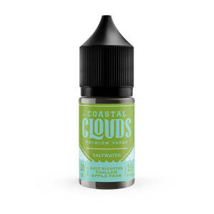 Chilled Apple Pear by Coastal Clouds Salt Series 30mL colored without Packaging