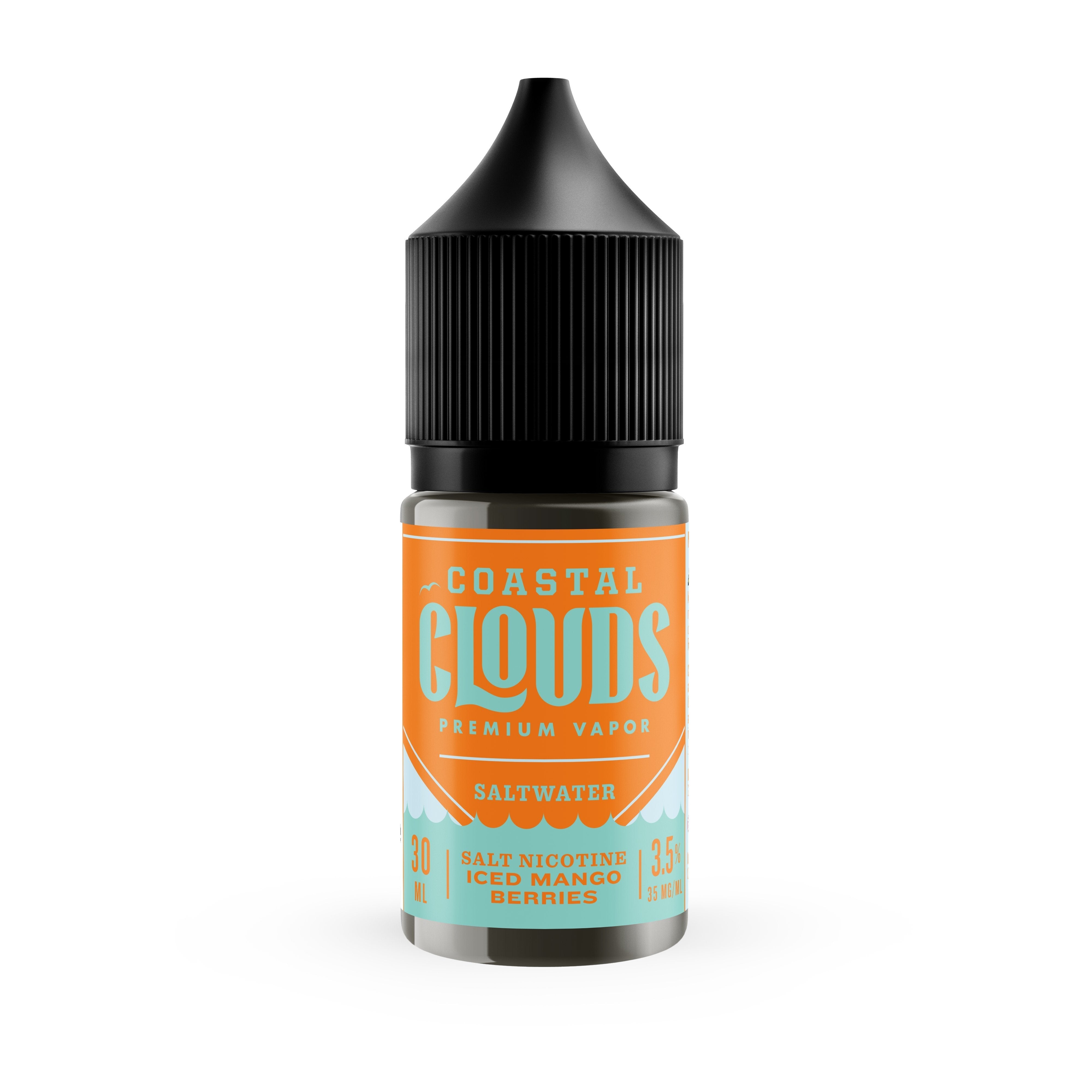 Iced Mango Berries by Coastal Clouds Salt Series 30mL colored without Packaging