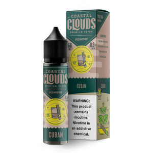 Tobacco by Coastal Clouds Series 60mL colored with Packaging