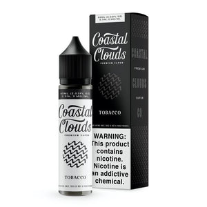 Tobacco by Coastal Clouds Series 60mL black with Packaging