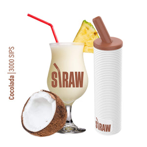 Straw Vape Disposable | 3000 Puffs | 8mL Cocolada