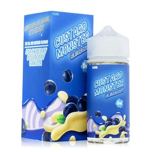 Blueberry Custard by Custard Monster Series 100mL with Packaging