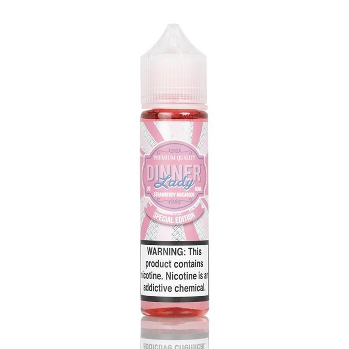 Strawberry Macaroon by Dinner Lady TFN Series 60mL Bottle