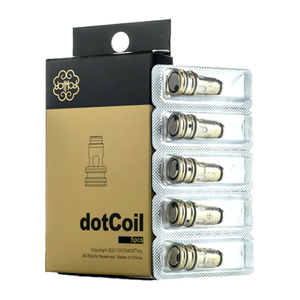 Dotmod – dotCoil Replacement Coils | 5-Pack With Packaging
