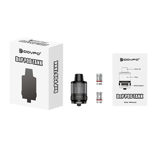 Dovpo DNP Pod Tank Gunmetal with Packaging