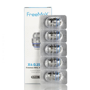 FreeMaX Maxluke 904L X4 0.15 ohm Replacement Coils (5-Pack)