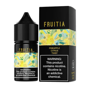 Pineapple Citrus Twist Fruitia by Fresh Farms Salt 30mL with Packaging