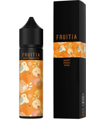 Sweet Peach Fruitia by Fresh Farms eLiquid 60mL with Packaging