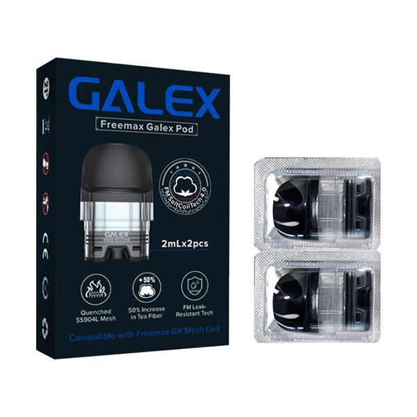 Freemax Galex Empty Replacement Pod | 2-Pack - With Packaging