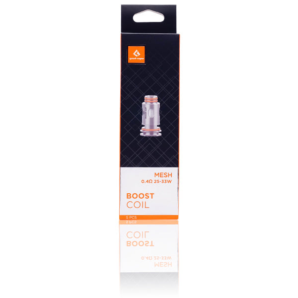 GeekVape Aegis Boost Coils (5-Pack) 0.4 ohm packaging only