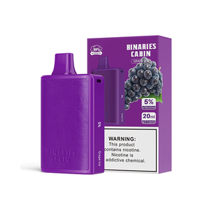 HorizonTech – Binaries Cabin Disposable | 10,000 puffs | 20mL Grape Ice with Packaging