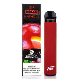 HITT MAXX V2 5% Disposable | 1800 Puffs | 6.5mL Punched Iced with Packaging