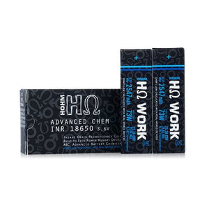 Hohm Tech Hohm Work 18650 Battery | 2547mAh | 25.3A | 2-Pack - Packaging