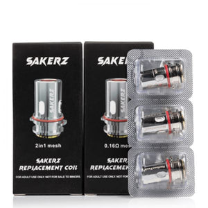 Horizon SAKERZ Coils (3-Pack) group photo with packaging